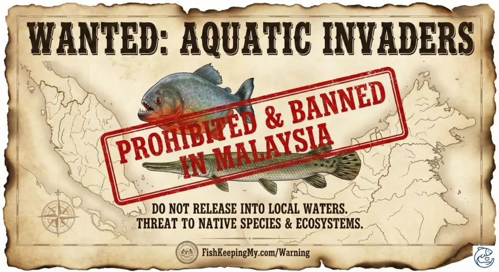 Illegal Fish in Malaysia: The “Forbidden” List (And Why You Shouldn’t Keep Them)