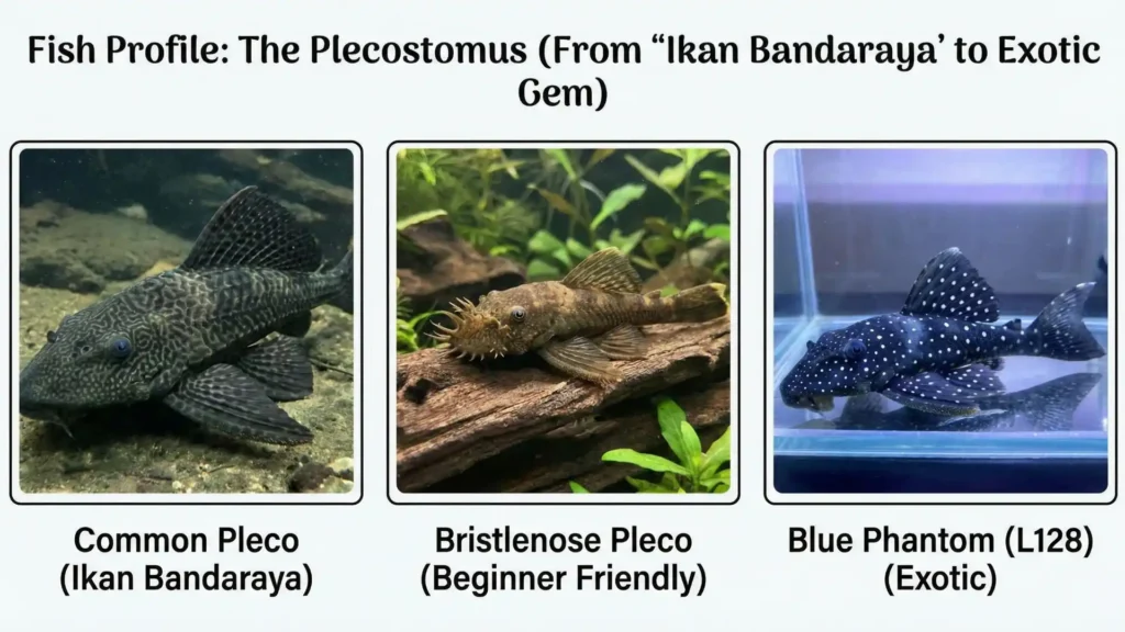 The Plecostomus (From “Ikan Bandaraya” to Exotic Gem)