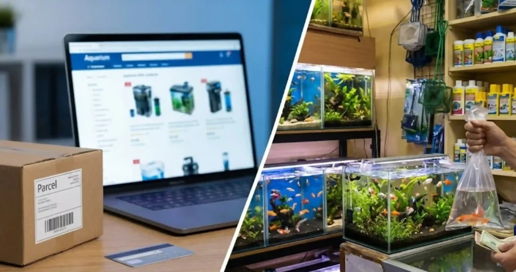 Shopee vs. Physical Aquarium Shop (LFS): Where Should You Buy Your Fish Gear in Malaysia?